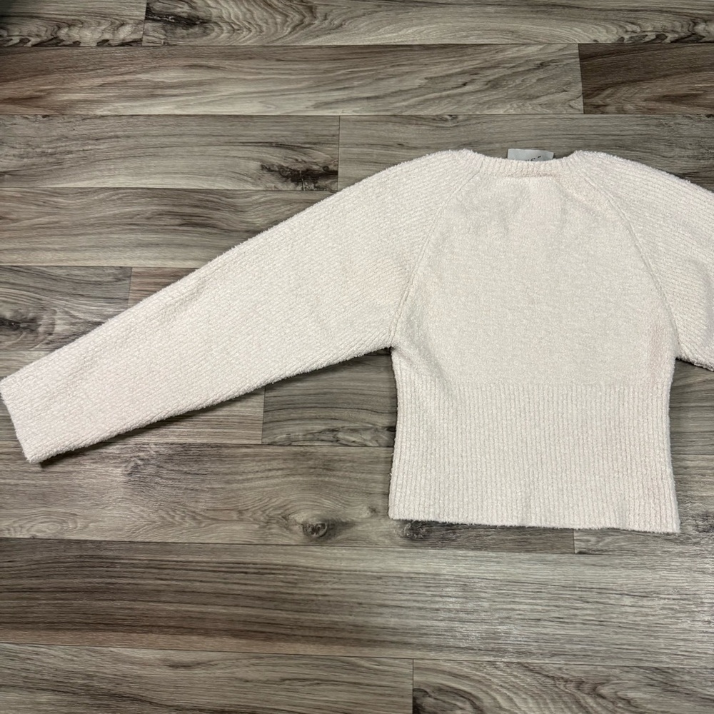 ROHE Arzi Organic Cotton-Blend Knit Sweater in Off White Size 36 US 4 - Picture 10 of 12